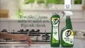 CİF ULTRA KREM PARAMPARÇA DİZİ SETİ REKLAMI